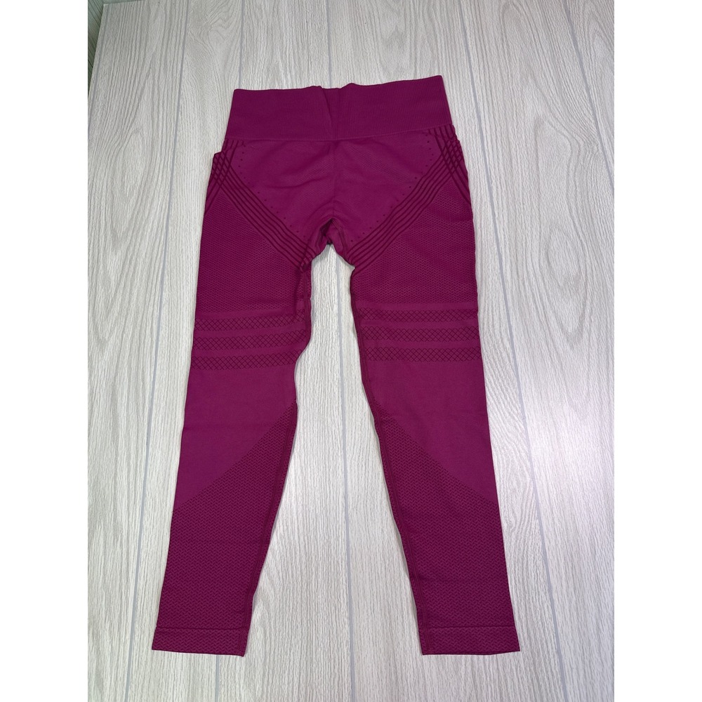 Slimove Berry Pink Seamless High Waisted Contoured Athletic Leggings XL